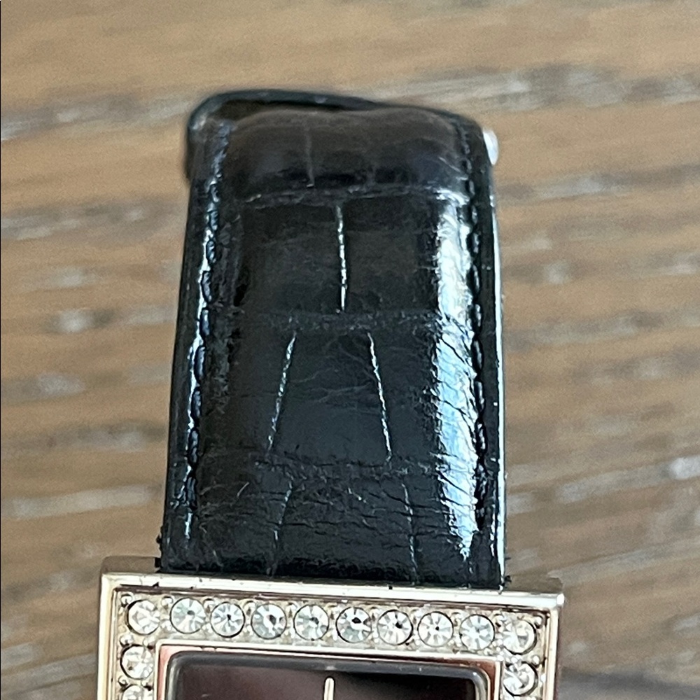 Victoria Wieck Beverly Hills Square Watch with Crystal Accents - Picture 4 of 13